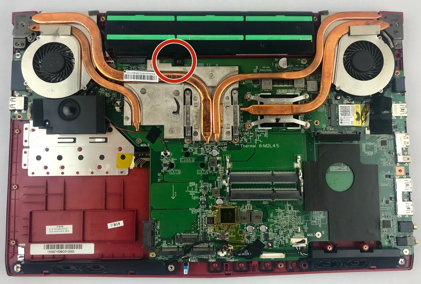 How to replace and fix MSI GE62 MS-16J1 MS-16J2 MS-16J4 MS-16J5 MS-16J9 MS-16JB Bezel B Cover Case (MSI GE62 Apache Pro 004)